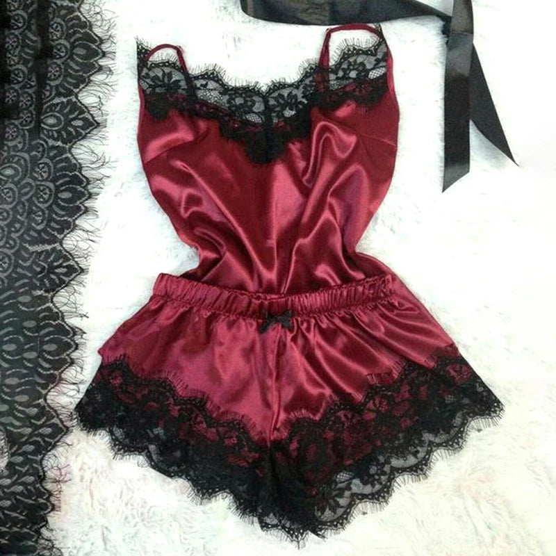 Sexy Women's Pajamas Sleeveless Camisole