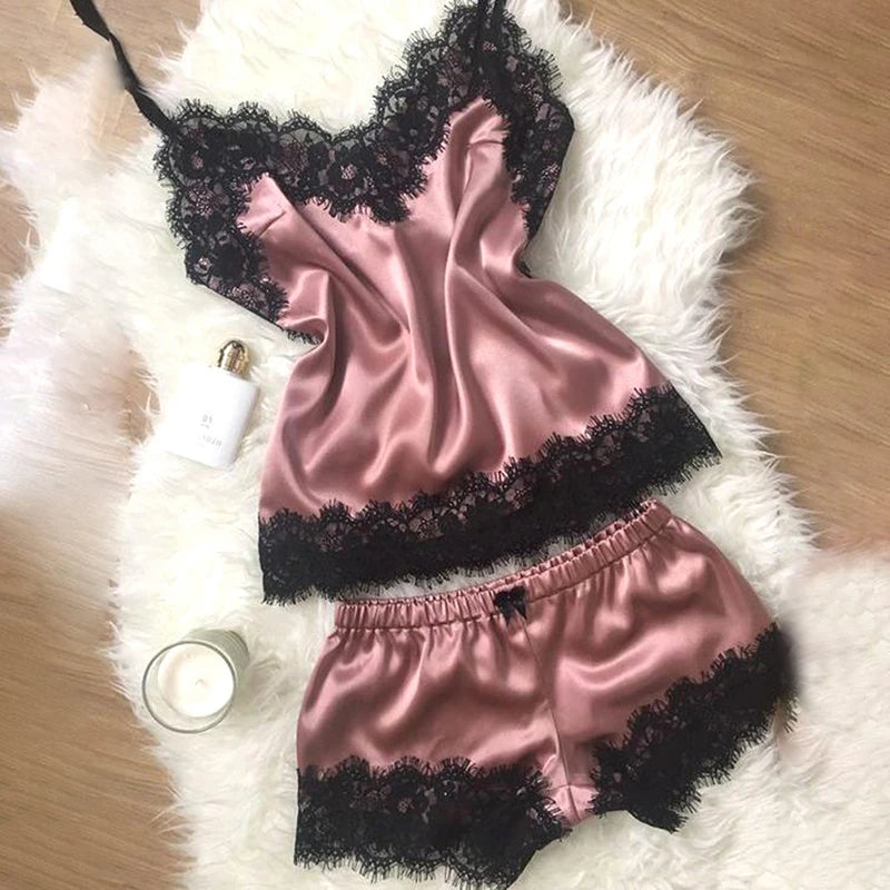 Sexy Women's Pajamas Sleeveless Camisole