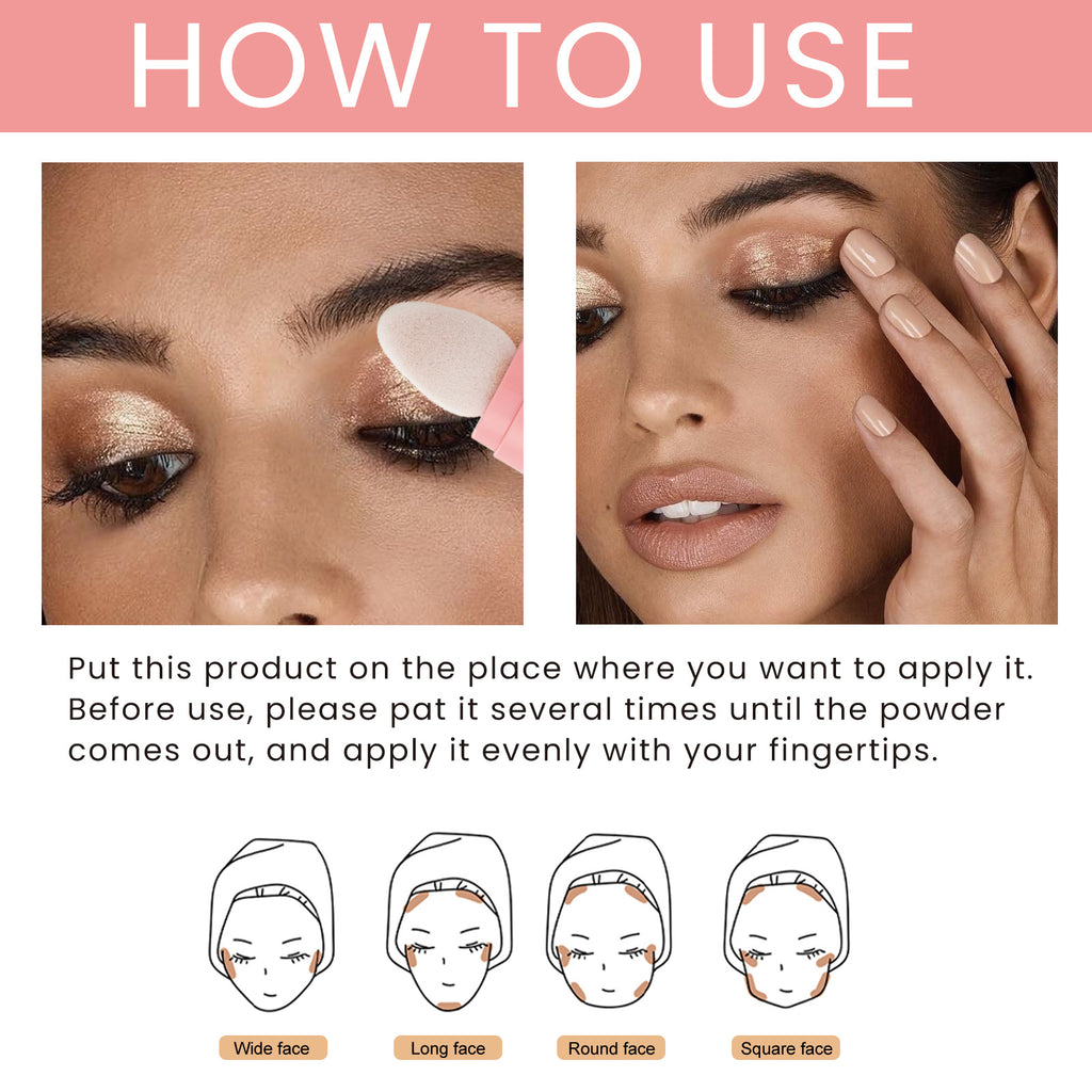High Light Pat Powder Light High Light Brightening Natural